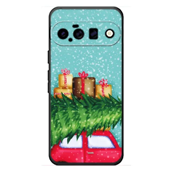 Чехол с рисунком «Новогодние подарки» для Google Pixel 11 Чехол с рисунком «Новогодние подарки» для Google Pixel 11