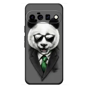 Чехлы с Пандами на Google Pixel 11 (Панда в очках)
