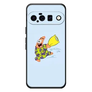 Чехлы с Патриком на Google Pixel 11 (Патрик с подушкой)