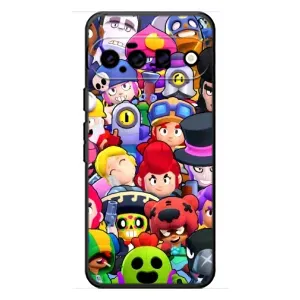 Силіконовый Чохол на Google Pixel 11 з картинкою Brawl Stars (Персонажі)