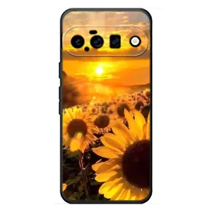 Чохол з Квітами для Google Pixel 11 (поле соняшників)