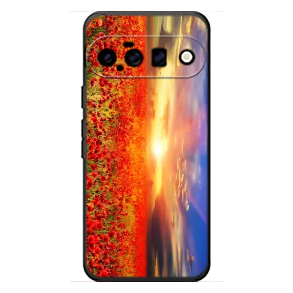 Чехол с рисунком «Поле тюльпанов» для Google Pixel 11
