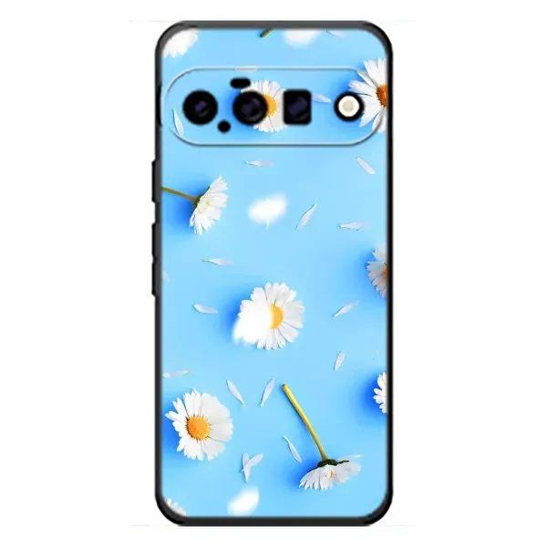 Чехол с рисунком «ромашки на голубом» для Google Pixel 11