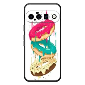 Чохол з зображенням смачної їжі для Google Pixel 11 (Соковиті пончики)