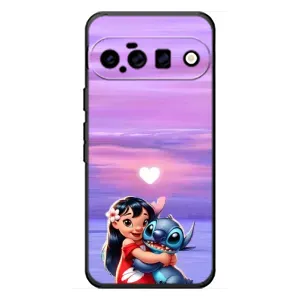 Чехол с рисунком Стич для Google Pixel 11 (Стич и Лило)