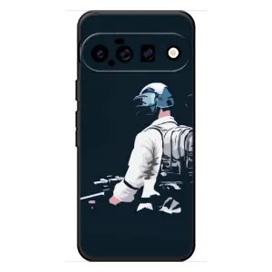 Чохол з картинкою "Герой Pubg" на Google Pixel 11 (В екіперівці)