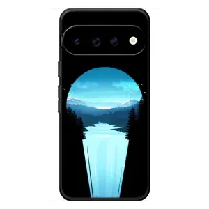 Летний Чехол на Google Pixel 11 (Синий Водопад)