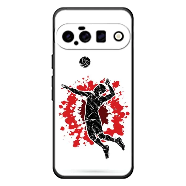 Чехол с рисунком «Волейболист» для Google Pixel 11 Чехол с рисунком «Волейболист» для Google Pixel 11