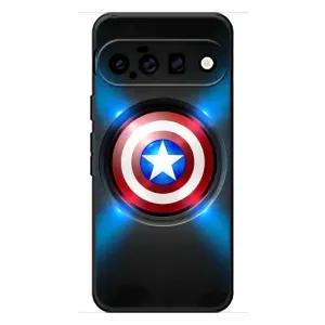 Чохол с Щітом Капітана Америки на Google Pixel 11 (Яскраий Щит Капітана)