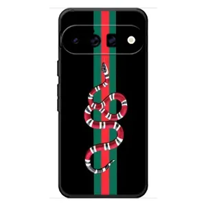 Чехлы Бренд GUCCI для Google Pixel 11 (Змей Гуччи)