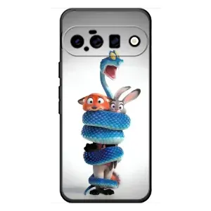 Силиконовый чехол с принтом Зоотрополіс для Google Pixel 11 (Змея Зоо)
