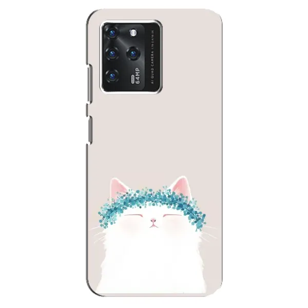 Чехол с рисунком «Белый котик» для Google Pixel 2 XL