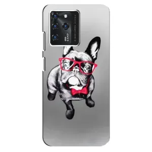 Чохол (ТПУ) Милі песики для Google Pixel 2 XL (Бульдог в окулярах)