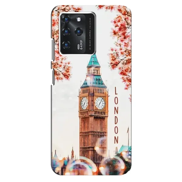 Чехол с рисунком «Часы Лондон» для Google Pixel 2 XL
