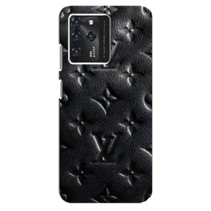 Текстурный Чехол Louis Vuitton для Гугл Пиксель 2 ХЛ (Черный ЛВ)