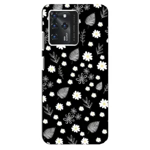 Чехлы с тематикой "ЦВЕТЫ" на Google Pixel 2 XL (цветение на чорном)