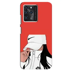 Силиконовый Чехол на Google Pixel 2 XL с картинкой Стильных Девушек (Девушка Nike)