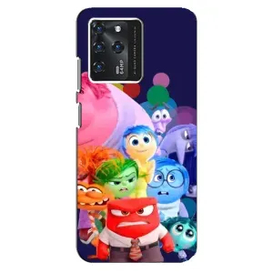 Чехол Головоломка для Google Pixel 2 XL - (AlphaPrint) (Герои головоломки)