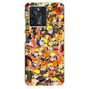 Чехлы с принтом Наруто на Google Pixel 2 XL (Коллаж Наруто)