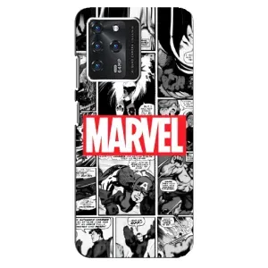 Силиконовый Чехол для Google Pixel 2 XL (Комикс Марвел)
