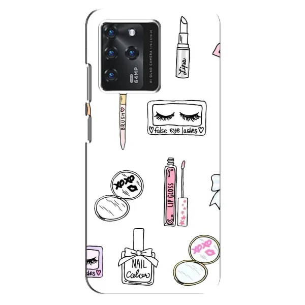 Чехол с рисунком «Косметика» для Google Pixel 2 XL