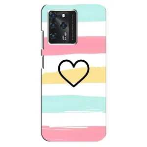 Чехлы с тематикой "Маленькие Сердечки" на Google Pixel 2 XL (Красивое сердечко)
