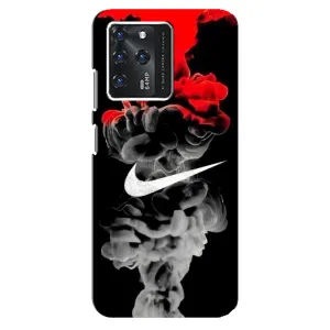 Силиконовый Чехол на Google Pixel 2 XL с картинкой Nike (Nike дым)