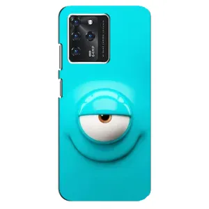 Силиконовые Чехлы (смешные стикеры) для Google Pixel 2 XL (Одноглазик)