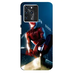 Чехол Супергерой Человека Паука на Google Pixel 2 XL (Паук на доме)