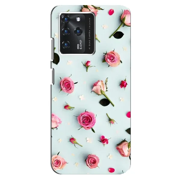 Чехол с рисунком «Разные цветы» для Google Pixel 2 XL