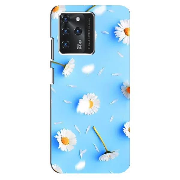Чехол с рисунком «ромашки на голубом» для Google Pixel 2 XL Чехол с рисунком «ромашки на голубом» для Google Pixel 2 XL