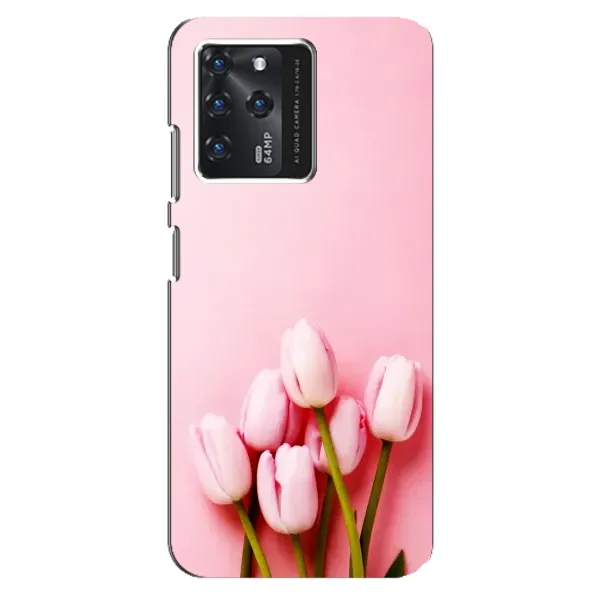 Чехол с рисунком «Розовые тюльпаны» для Google Pixel 2 XL
