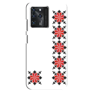 Силиконовый Чехол на Google Pixel 2 XL с картинкой Вышиванки (Силуэт вышиванки)
