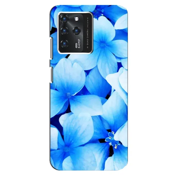 Чехол с рисунком «Синие цветы» для Google Pixel 2 XL Чехол с рисунком «Синие цветы» для Google Pixel 2 XL