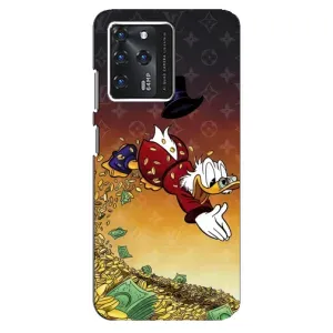 Силиконовый чехол для Google Pixel 2 XL (Скрудж Луи Виттон)