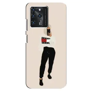 Силиконовый Чехол на Google Pixel 2 XL с картинкой Стильных Девушек (Стильная)