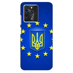 Чехол с Украинской символикой на Гугл Пиксель 2 ХЛ (Украина это Европа)