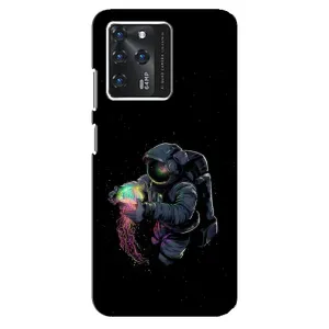 Силиконовый Чехол с принтом "Космонавты" на Google Pixel 2 XL (В руках земля)