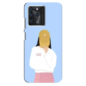 Силиконовый Чехол на Google Pixel 2 XL с картинкой Стильных Девушек (Желтая кепка)