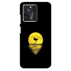 Летний Чехол на Google Pixel 2 XL (Желтый Закат)