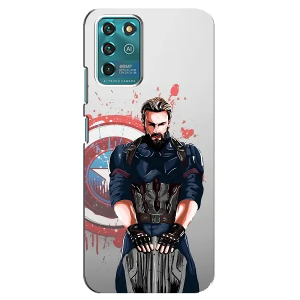 Чехол с рисунком «Арт капитан» для Google Pixel 2