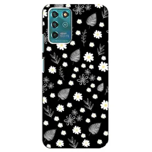 Чохли з тематикою "КВІТИ" на Google Pixel 2 (цвітіння на чорному)