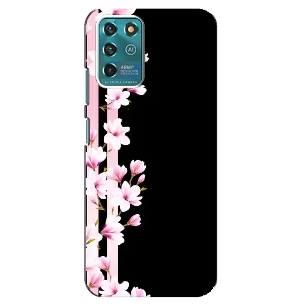 Чехол с рисунком «Цветочки» для Google Pixel 2