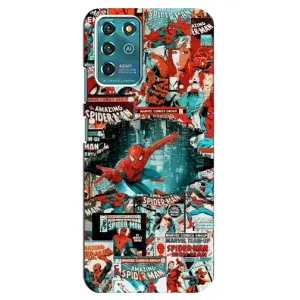 Чехол Супергерой Человека Паука на Google Pixel 2 (Комиксы Человек Паук)