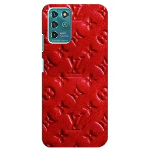 Текстурный Чехол Louis Vuitton для Гугл Пиксель 3 (Красный ЛВ)