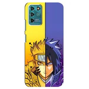 Купить Чехлы на телефон с принтом Anime для Google Pixel 2 (Naruto Vs Sasuke)