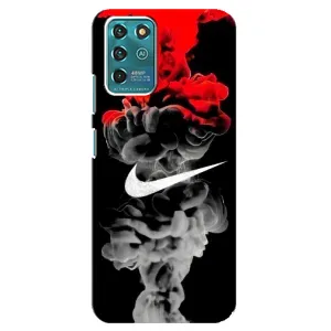 Силиконовый Чехол на Google Pixel 2 с картинкой Nike (Nike дым)