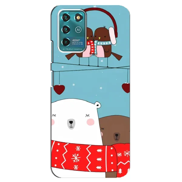 Чехол с рисунком «Новогодний медвеженок» для Google Pixel 2 Чехол с рисунком «Новогодний медвеженок» для Google Pixel 2