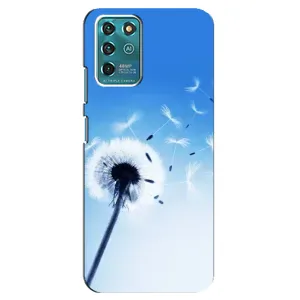 Силіконовий Чохол з кульбабками на Google Pixel 2 (Кульбабка на блакитному)