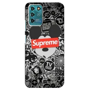 Чехол с Брендами одежды на Гугл Пиксель 3 (Supreme Маус)
